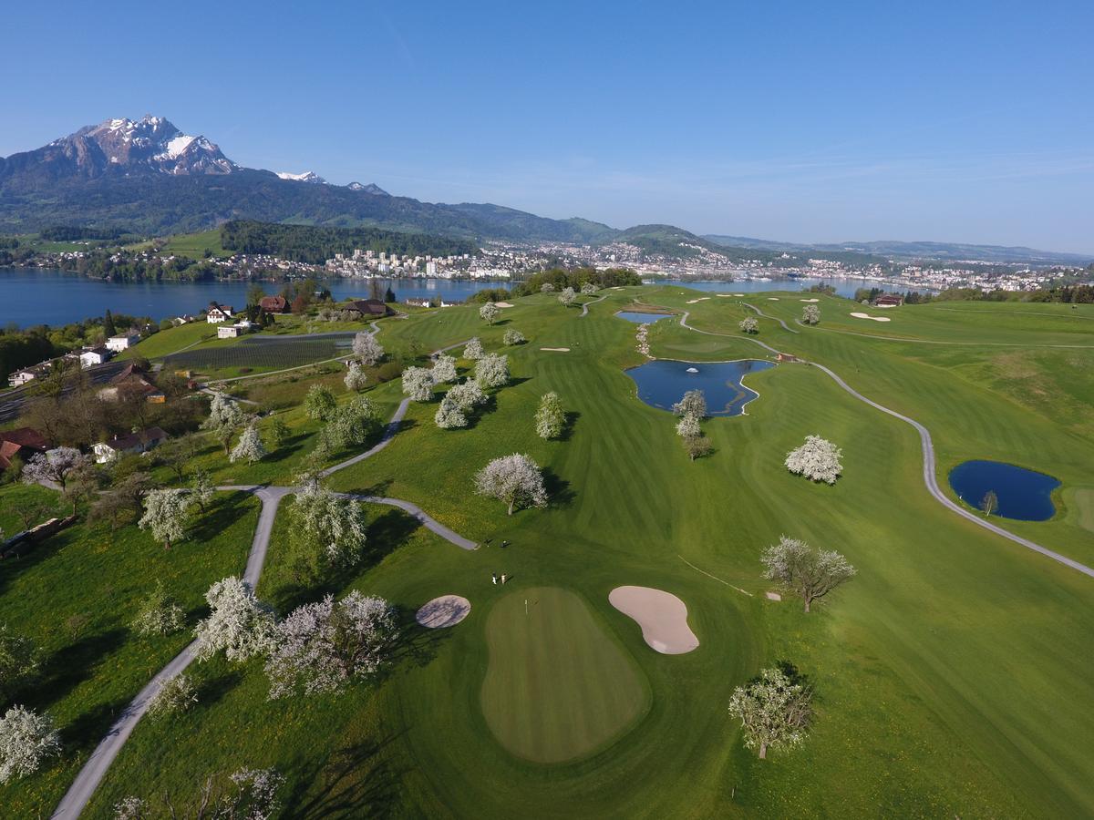 Gasthaus Badhof - Golfhotel Meggen Dış mekan fotoğraf